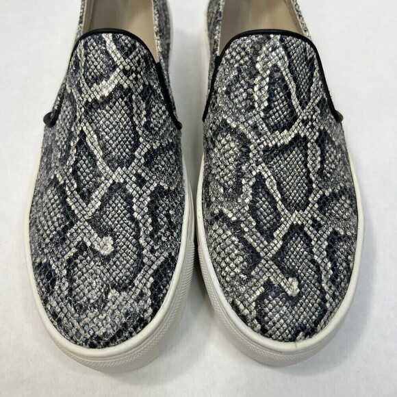 The Flexx Women's Slip On Snake Leather Sneakers Size US 7 Sneak Name Roccia - Picture 3 of 10
